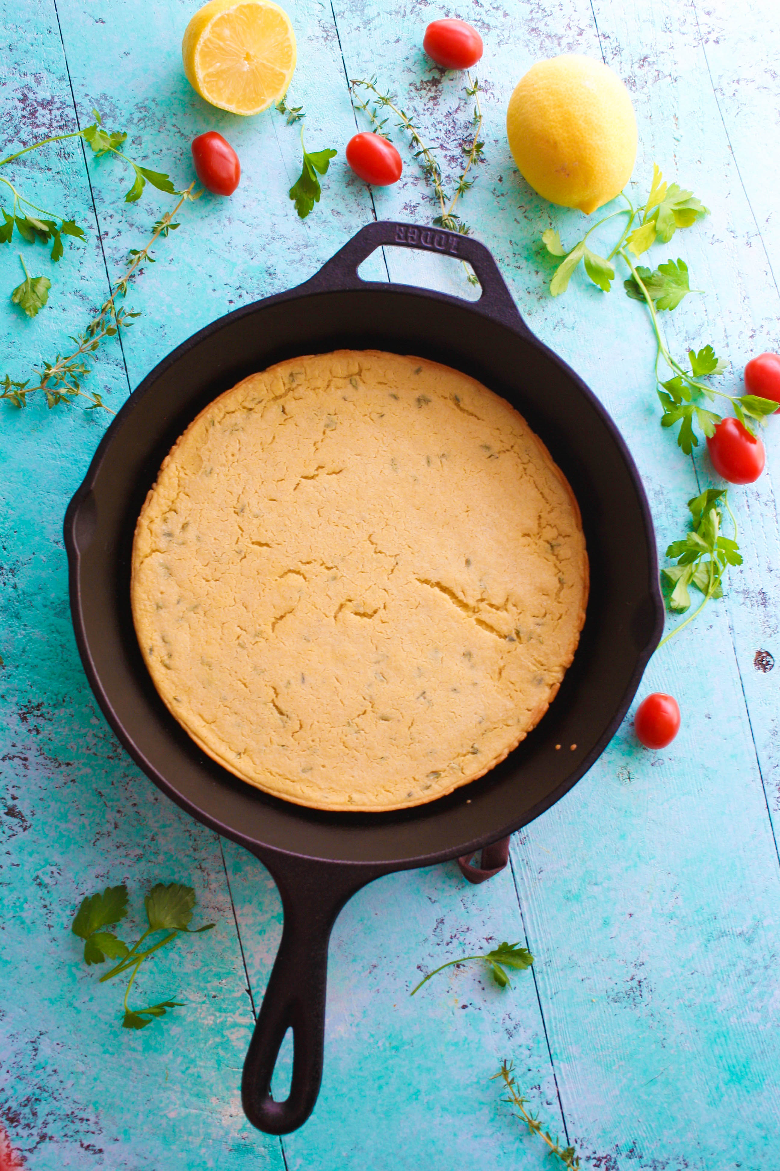 Socca (Chickpea Flour) Flatbread with Tomato and Olive Salad is a fab savory snack (or you could easily turn it into an appetizer). You'll adore this Socca (Chickpea Flour) Flatbread with Tomato and Olive Salad.