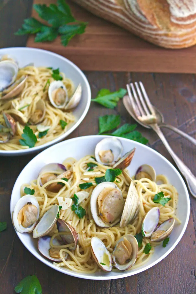 Spaghetti alle Vongole (Spaghetti with Clams) is a delightful dish that is easy to make -- perfect for a celebration!
