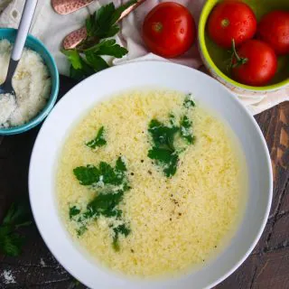 Stracchiatella soup (Italian egg drop soup) is simple and delicious. You'll want this as a go-to soup, for sure!
