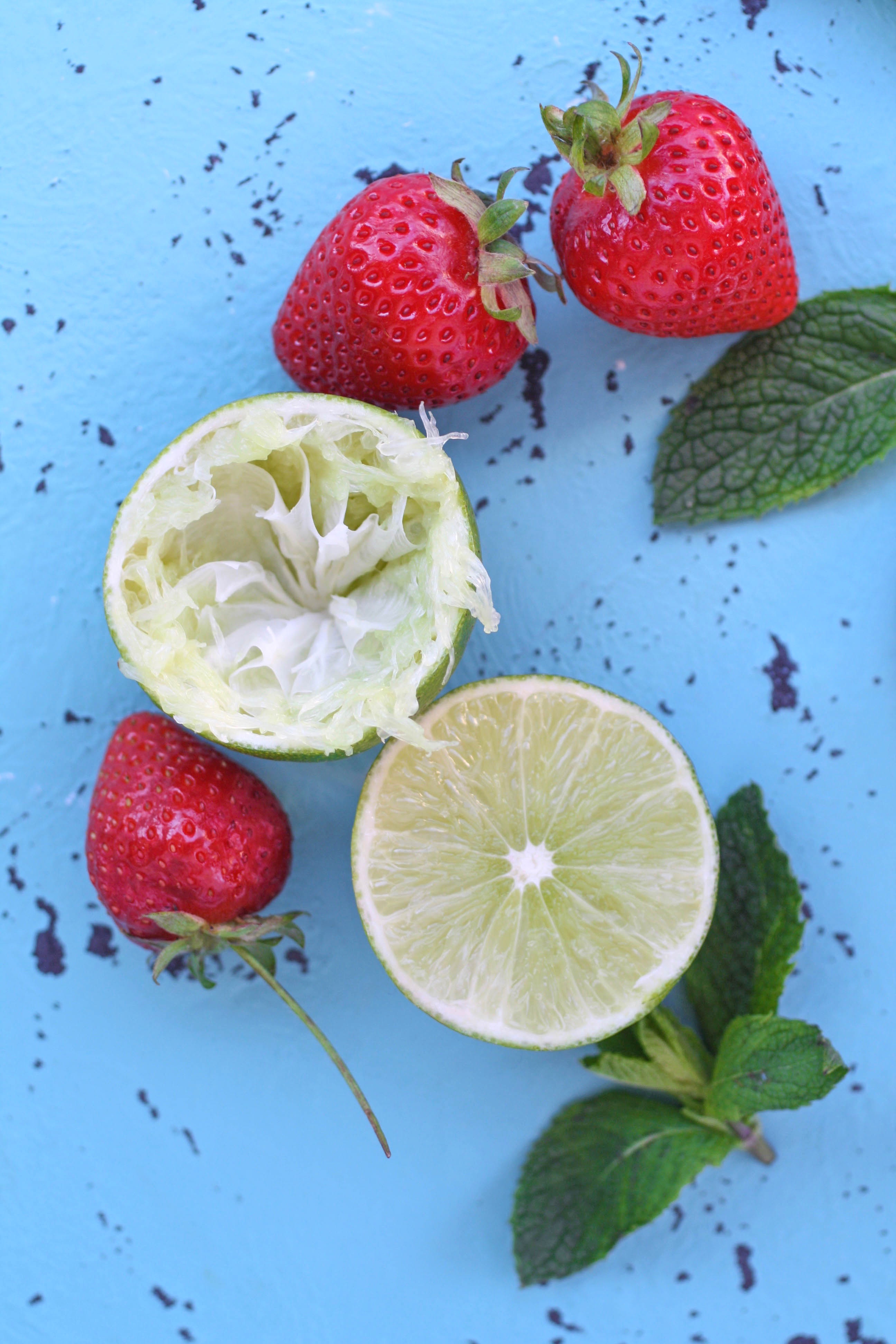 Strawberry-Mint Agua Fresca is a drink you'll want for the warm weather. It's a delight!