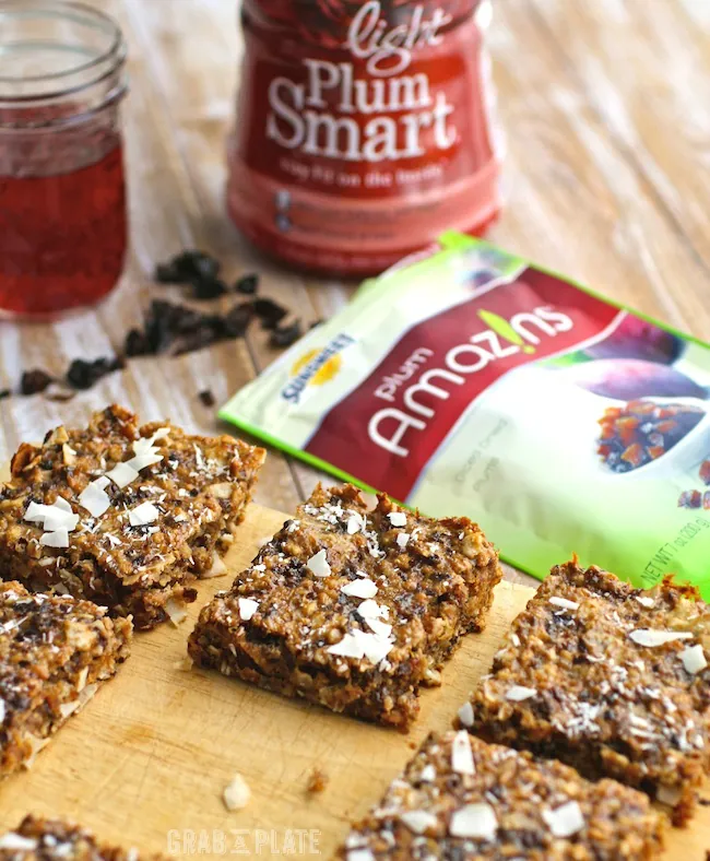 Chewy Coconut and Dried Fruit Bars are a delicious and healthy snack