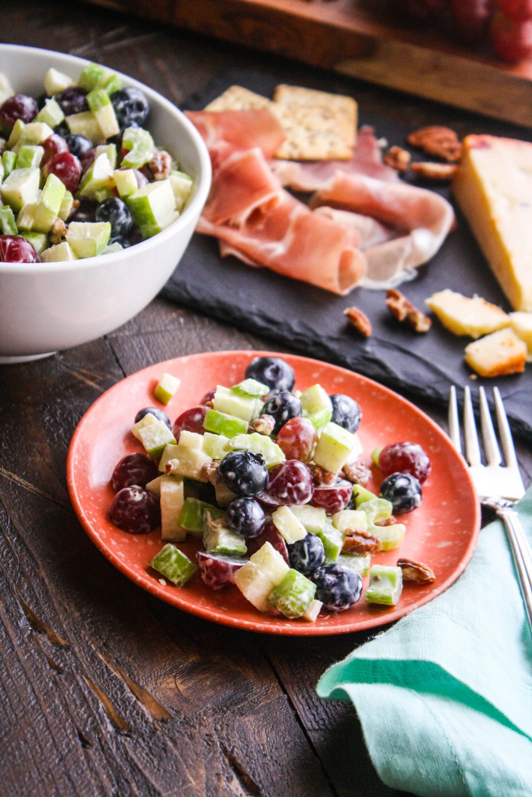 Enjoy Waldorf salad as part of a lighter meal or for a special get together.