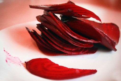 Sliced beets