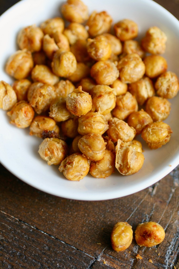 The best part of Pasta with Rapini and Crispy Chickpeas? The crispy chickpeas, of course!