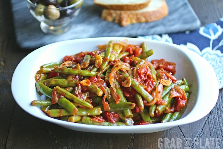 Keep Green Beans in Tomato Sauce in mind as you get ready for your holiday side dish choices!
