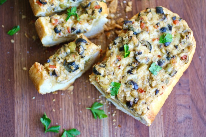 Easy Cheesy Olive Bread is an easy-to-make appetizer or snack, perfect for any gathering!