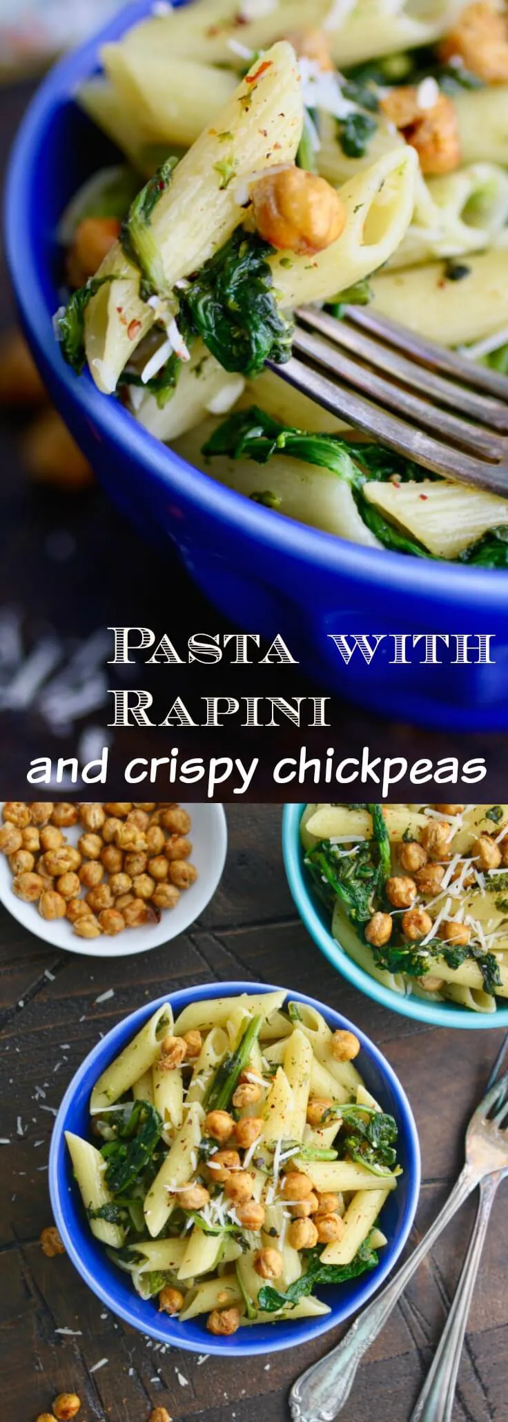 Your next meal could be fabulous! Try this recipe for Pasta with Rapini and Crispy Chickpeas!