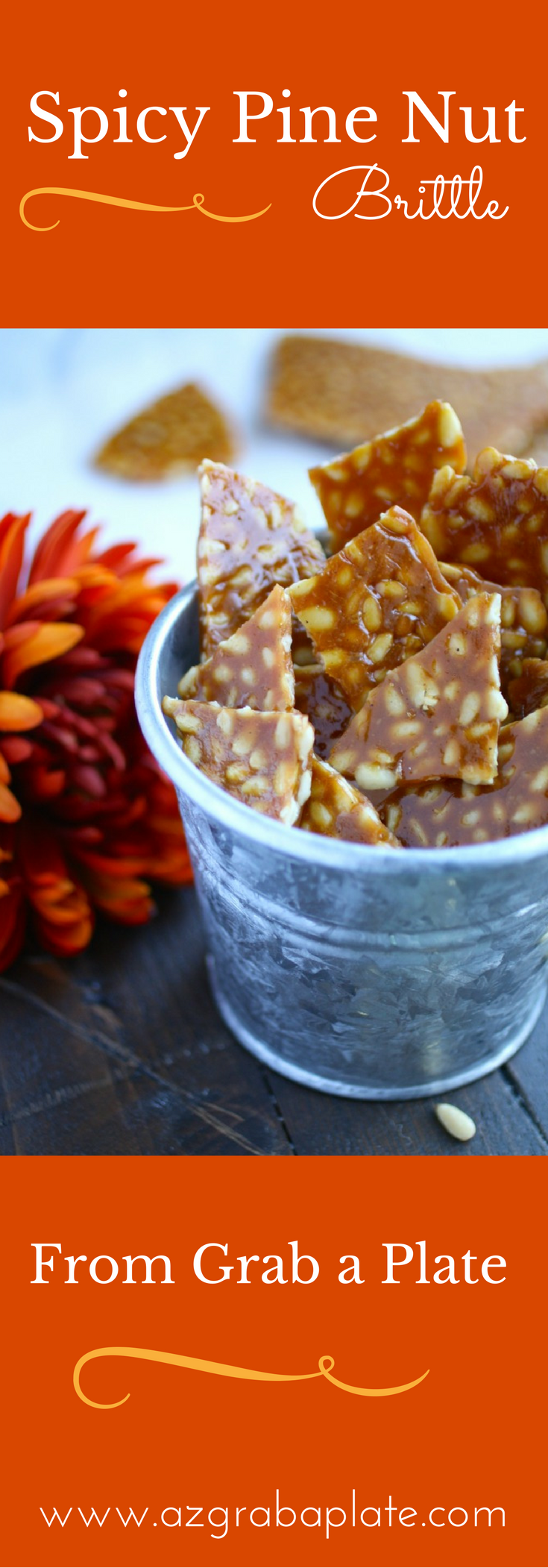 Spicy Pine Nut Brittle is a cut above standard brittle -- it's so delicious!