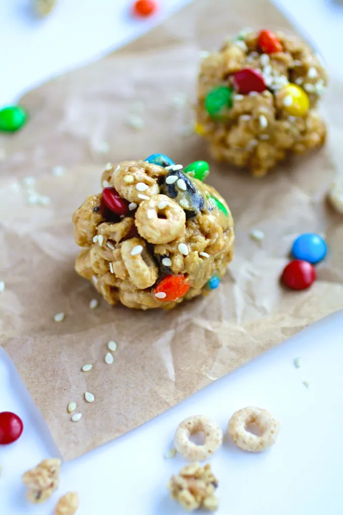 No-Bake Monster Cereal Bites are a treat everyone will enjoy! Easy to make, fun to eat!