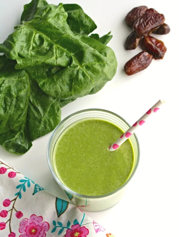 Whip up a batch of Green Date-Nut Smoothies at home -- they're so tasty!