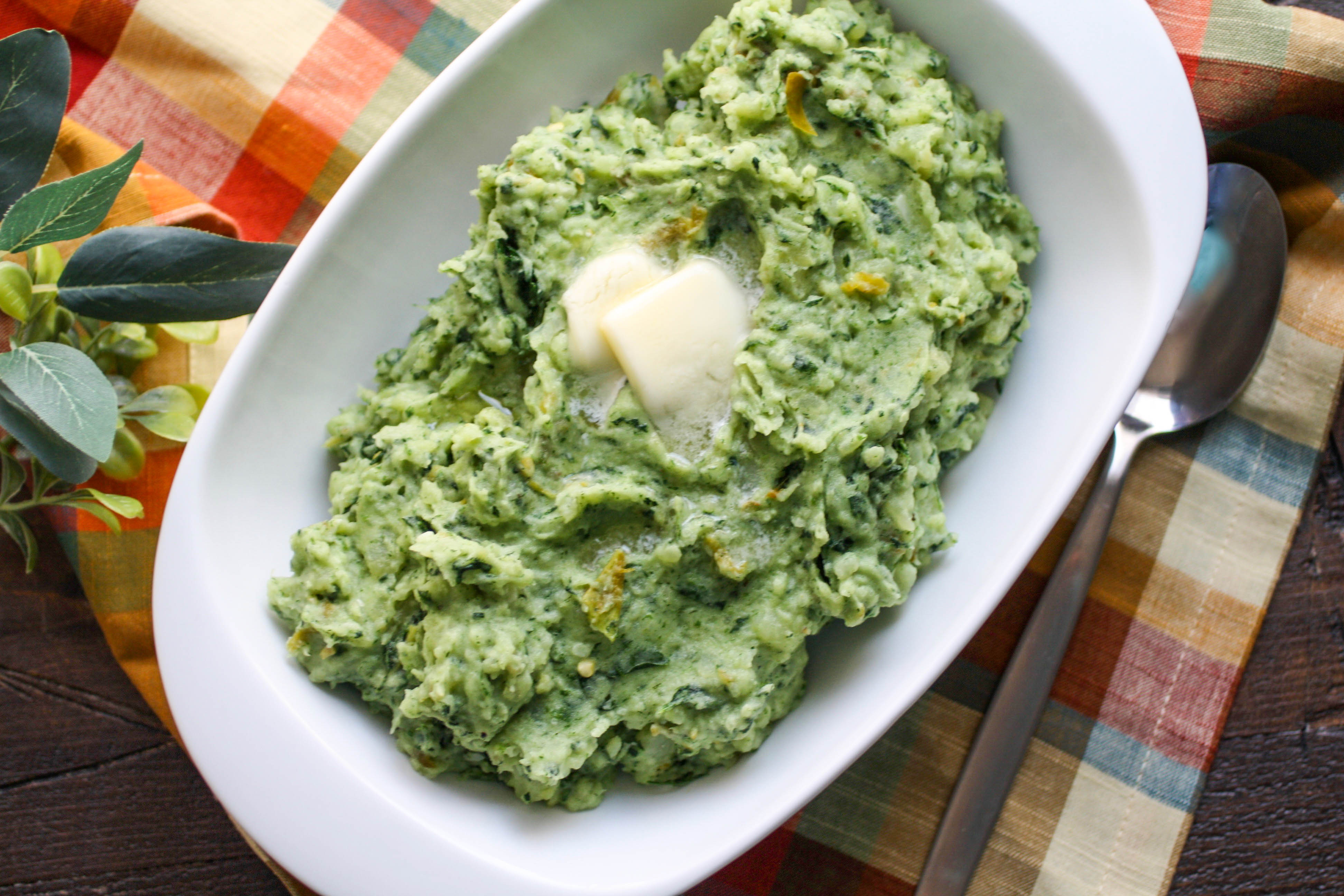 What better time than St. Patrick's Day to serve Southwestern Kale Colcannon!