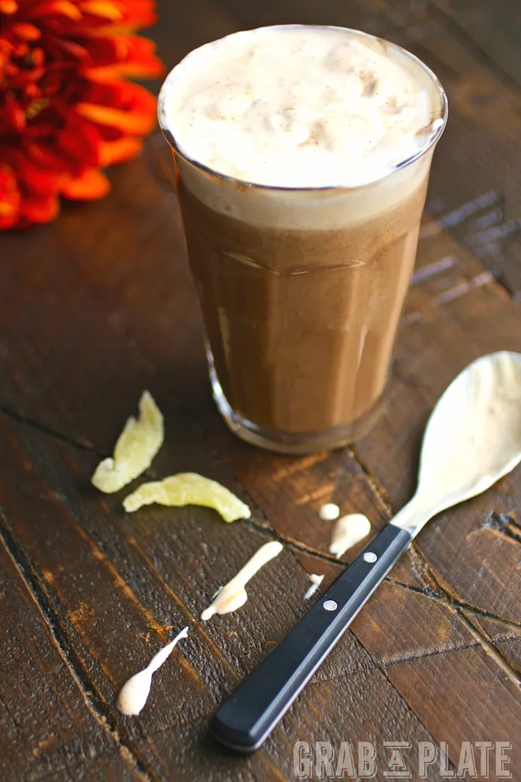 Enjoy a hot, seasonal drink like Pumpkin Mochas with Ginger Whipped Topping in your own home!