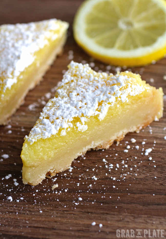 No matter how you slice them, Lemon Squares with Lavender & Limoncello are fabulous!